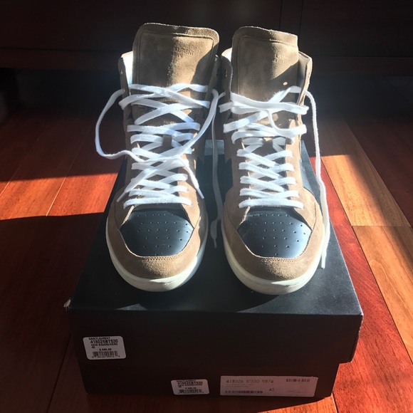Saint Laurent Signature Court SL/10H Sneakers 45 - Picture 2 of 7